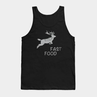 Fast Food Deer Hunting Gift Tank Top